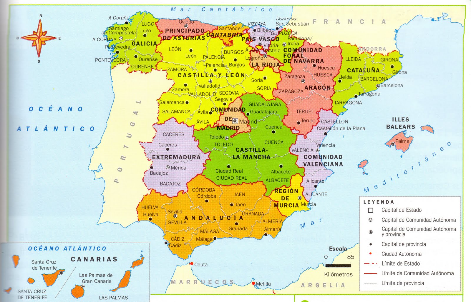 Provincias de extremadura